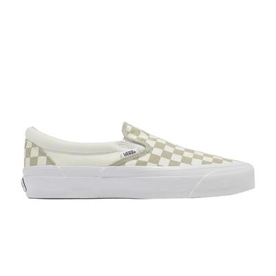 Klassischer Slip-On 98 LX Karomuster - Hellbraun Herren Sneaker Creme Eukalyptus VN000D5AEQB