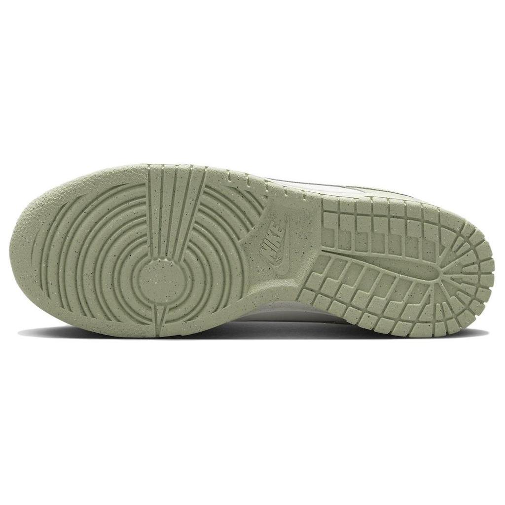 Nike Dunk Low Next Nature Olive Aura Dame Sneakers Grønn Kokosmelk Hvit HF5384-300