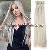 Cross-Border Synthetic Bone Straight Hair Bundle & Wig
