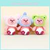 Adorable Porte-clés Peluche Castor Parfait Pour la Décoration de Sac et les Lancers de Mariage