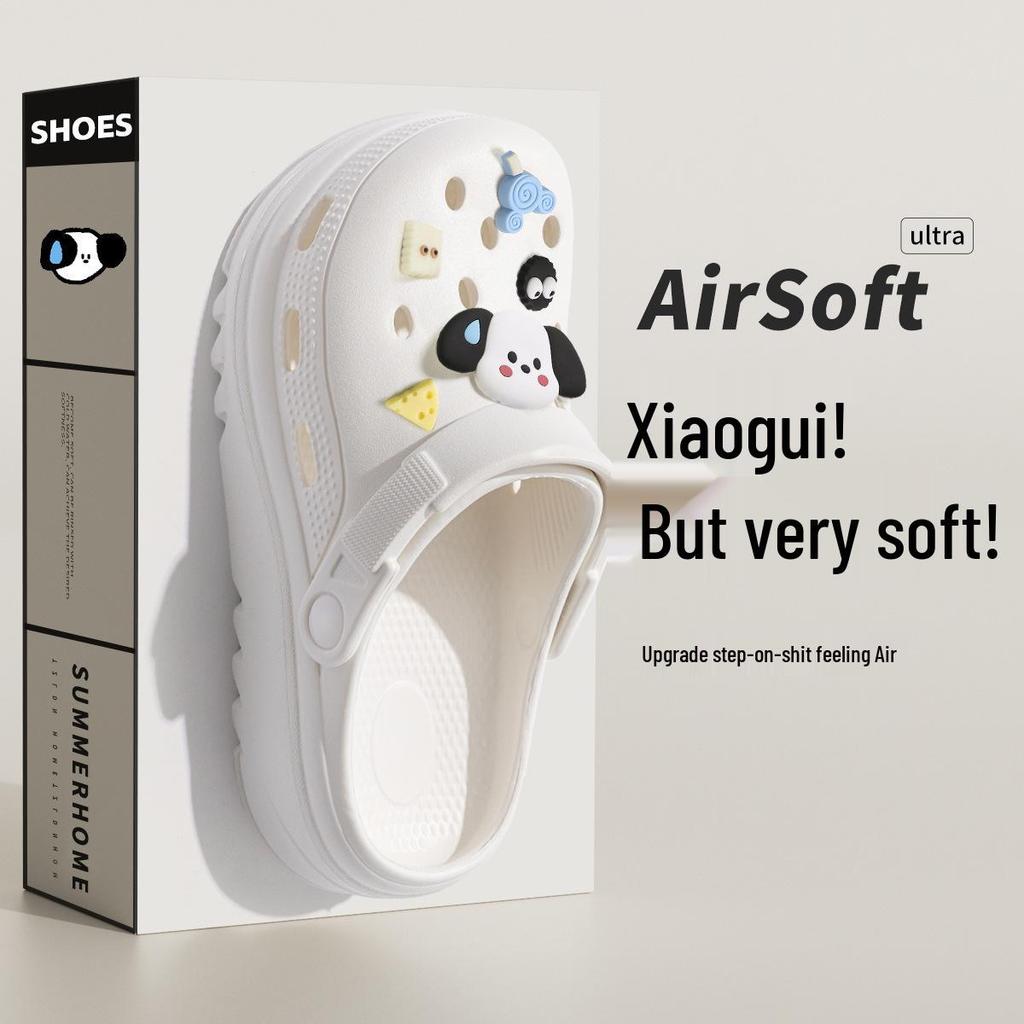 Women's Thick-Soled Non-Slip Summer Sandals: Breathable, Outdoor-Ready, Comfortable Slippers