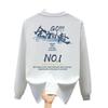 Heavy Trendy Brand Cotton T-Shirt Long-Sleeved Men'S Bottoming Shirt Trendy Autumn And Winter Men'S And Women'S Crew Neck Sweater