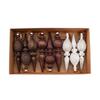 Plastic Christmas Tree Icicle Hanging Baubles Antique Style Xmas Balls Hanging Pendants  New Year