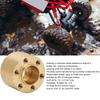 4Pcs Wheel Hex Hub Widen Brass Weight Wear Proof Wheel Hex Widen Adapter for 1.9in 2.2in Hub