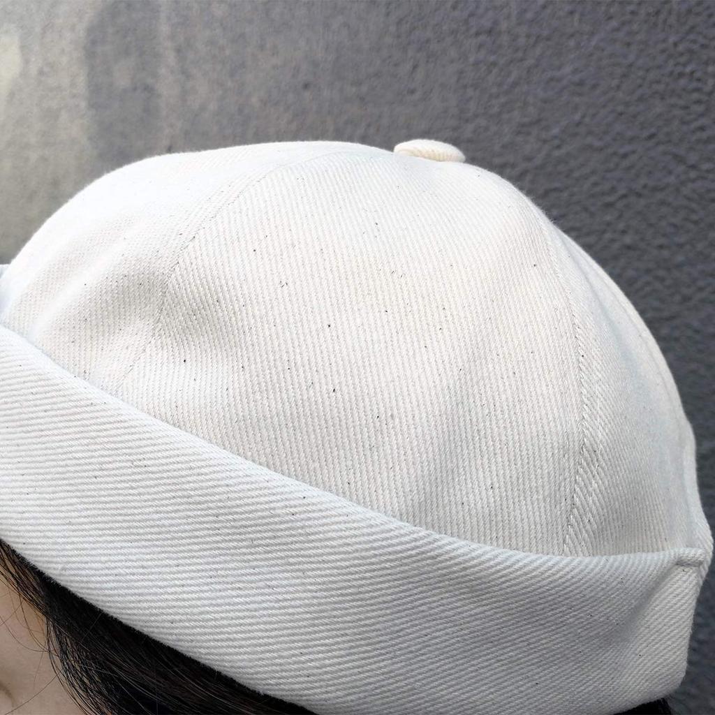 BASIQUENTI Heavy Twill Beige Fisherman's Cap, Unisex,