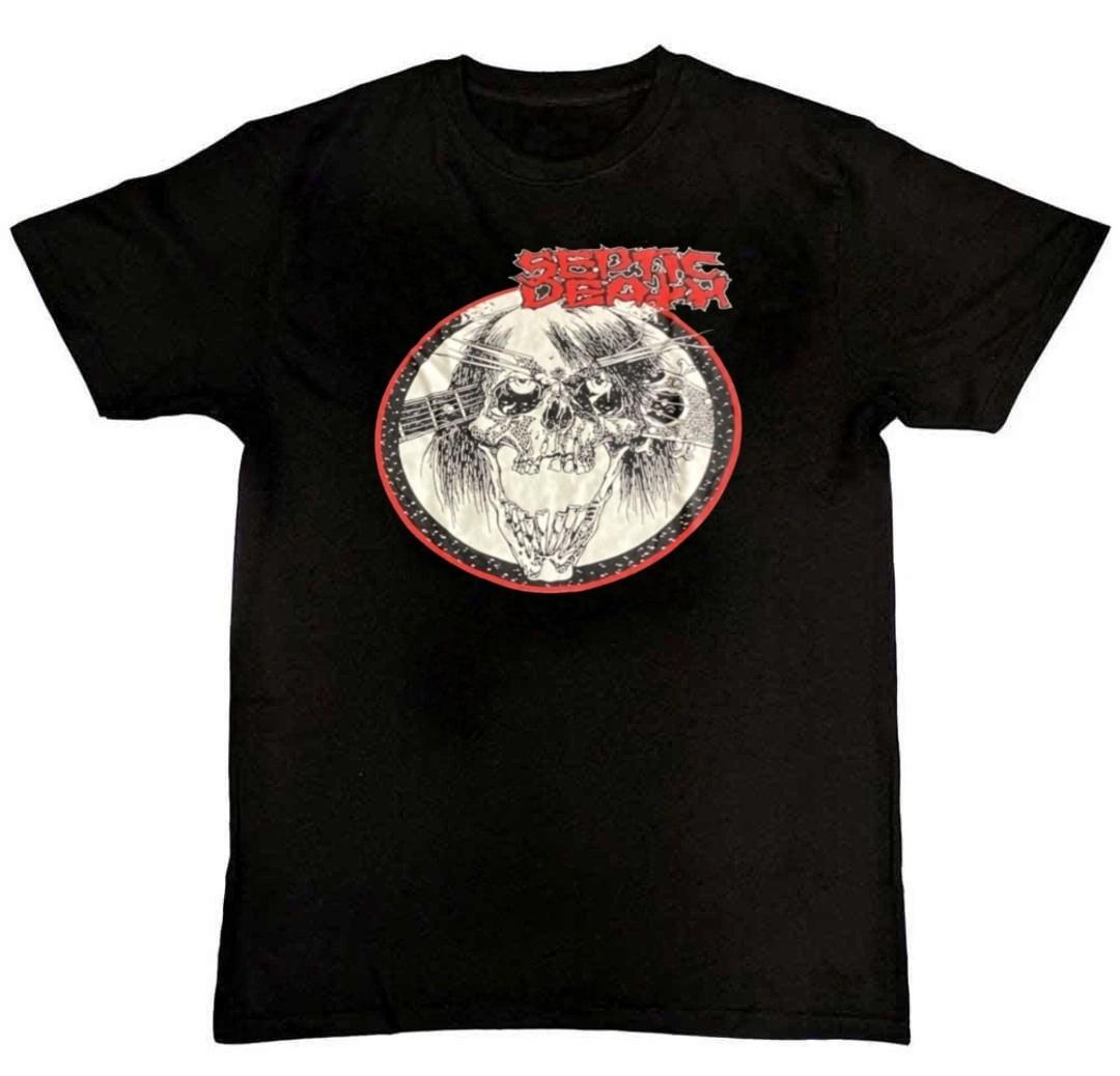Septic Death band Graphic Print Mens T-Shirt M