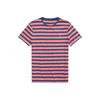 Polo Ss22 Stripet Crew Neck Kort Ermet T-skjorte Herre Topper Rød MNPOTSH1N821153-600