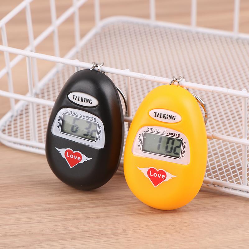 A Talking Clock That Speaking The Time In English Digital Alarm Clock For The Blind, Elders Or Children Time Reporting Chime