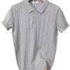 Herren High-End Leichter Luxus Jacquard Strick Kurzarm Poloshirt Herren Einfarbig Eis Seide Revers Halbarm T-Shirt