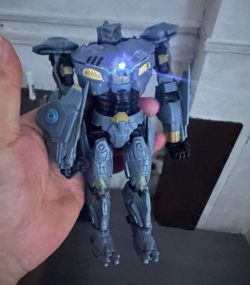 Figurine d'Action Mecha Modèle Dangereuse Revanche Lames Doubles Ronin Écarlate Eureka Jouet Mobile Objet de Collection