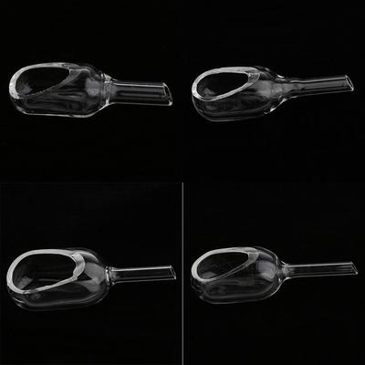 4 Pieces Glass Weighing Boat, Funnels, Extra Small/Small/Medium/Large