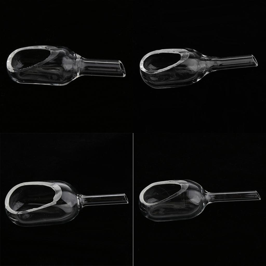 

4 шт. Стеклянные весовые лодочки, Воронки, Очень маленькие/Маленькие/Средние/Большие