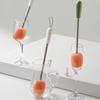 Portable Cup Cleaning Brush Foldable Wine Brush Space Saving Cup Scrubber  Office Use