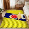 Colombian Soccer Federation Rug Game Carpet, Floor Mat for Bedroom Living Room Entryway Rug, Home Decor Idea Gift for Christmas Birthday