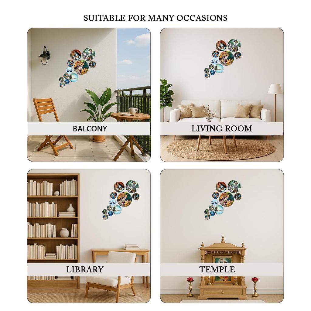 Kaameri Bazaar MDF Decorative Artwork Living Room Decoration Item