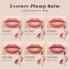 Visee Essence Plump Balm [Alle 6 Farben] 3,3g - Glänzender Feuchtigkeitsspendender Lip Plumper Balm mit Serum für Volumen