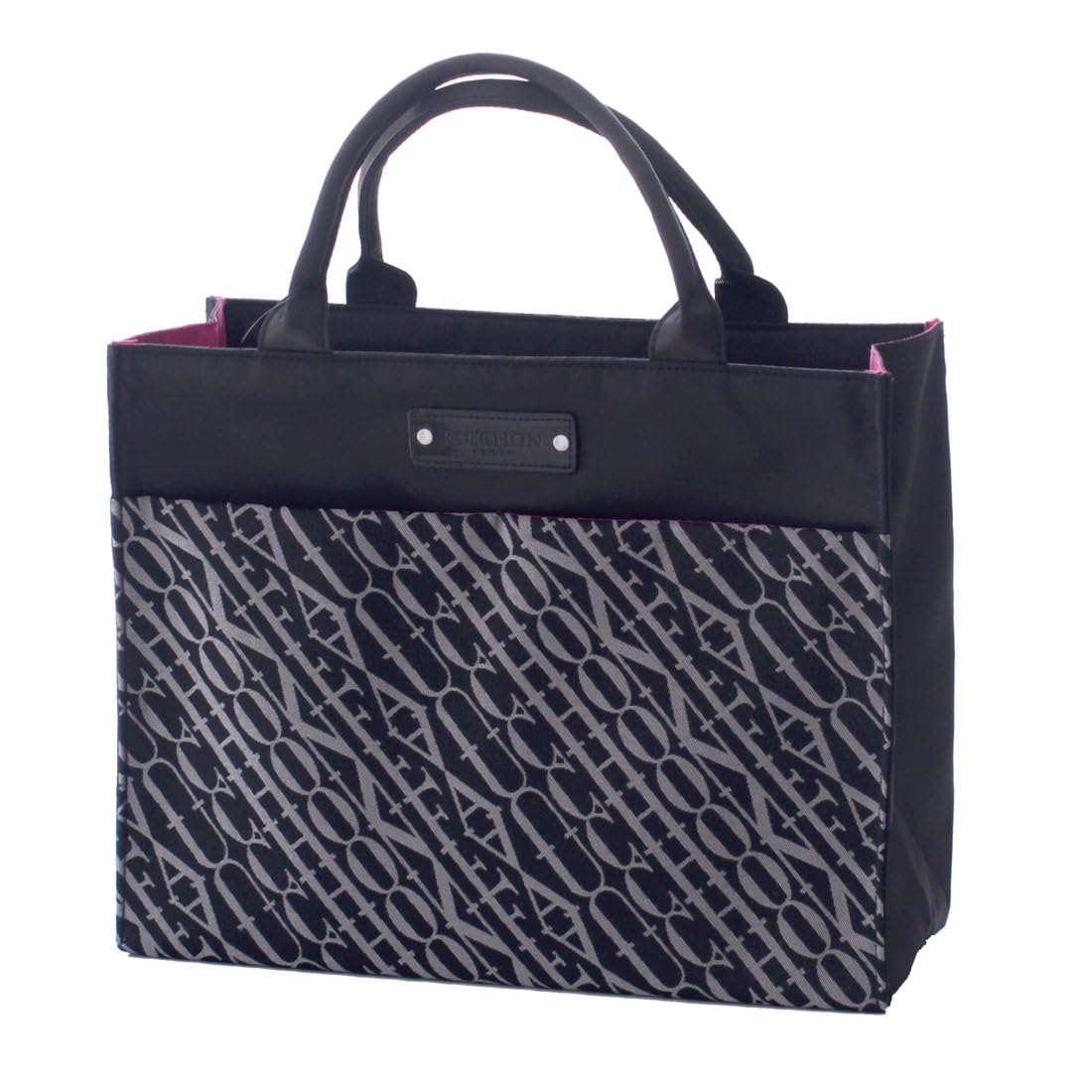 

Zippered Lunch Tote Bag 0001 Lunch Bag Tote Bag for Women 24 x Width 30 x Depth 12 [FAUCHON] (Silver) [Height cm] (FAUCHON) 000408-0001-02