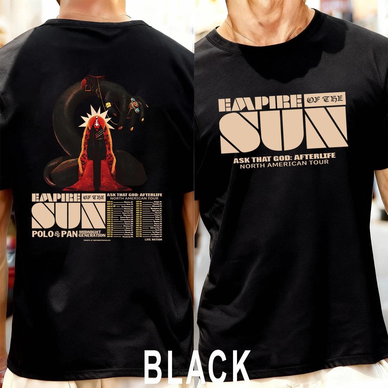 Empire Of The Sun Ask That God Afterlife Tour 2026 Inspired T-Shirt XL