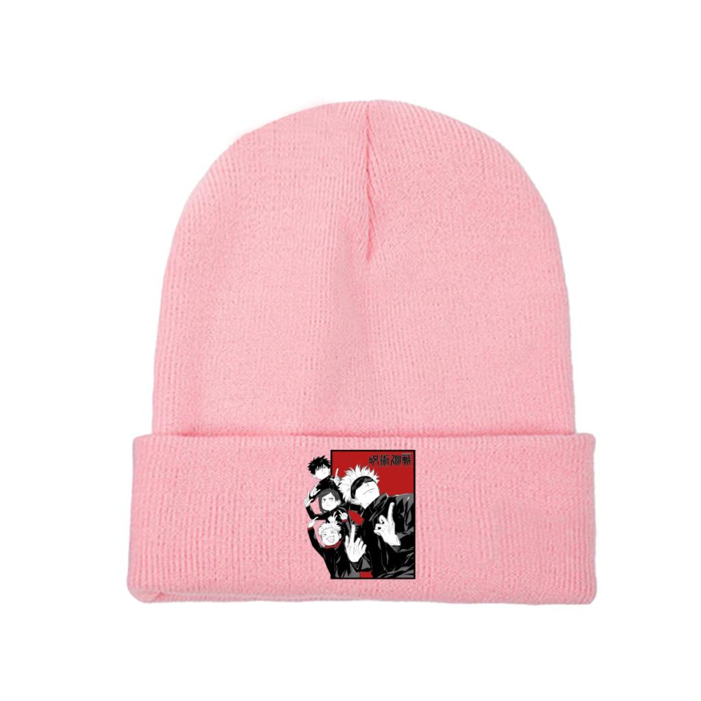 Jujutsu Kaisen Satoru Gojo Knit Hat Beanie Winter Hat Warm  New  Cap for Unisex Women