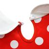 Dressy Daisy Baby Girls Polka Dot Fancy Dress, Halloween Costume, Birthday Party Outfit, Mouse Ears, Hair Hoop, Red, Ages 7-9