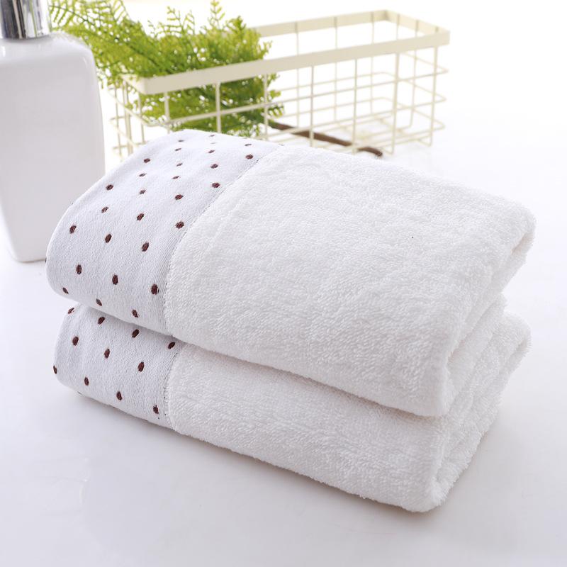 2Pcs Bathroom Cotton Towels Set 35x75cm 70x140cm Brown White Blue Hand Face Bath Towel Soft Gift Absorbent Sport Towel