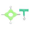 Carp Fishing Knot Puller Tool Set Stainless Steel Bright Color Versatile Fishing Bait Tightener Rig Set for Outdoor