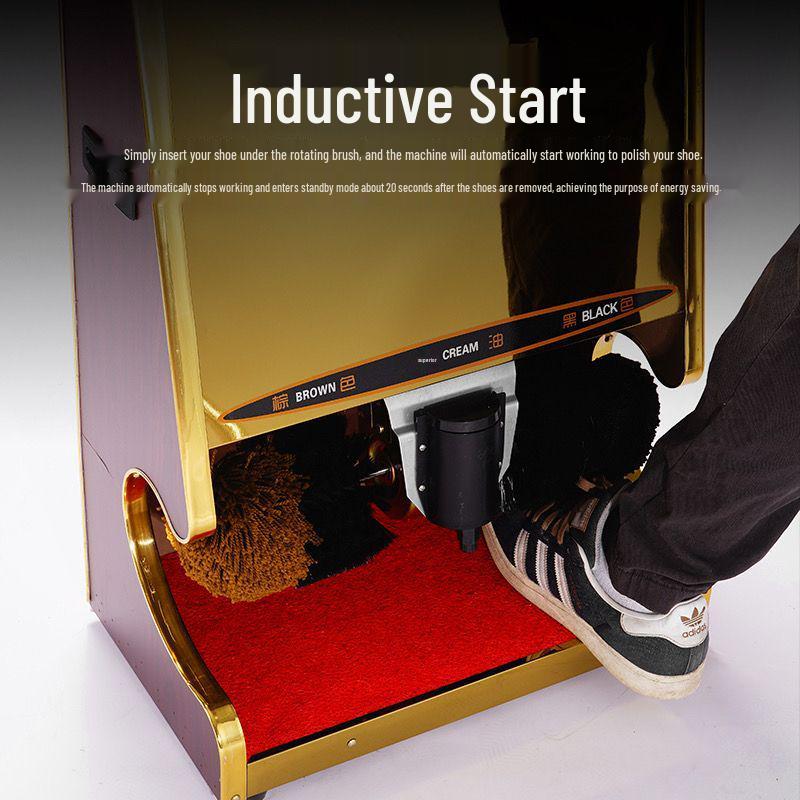 2025 Smart Electric Shoe Polisher: Automatic Sensor Cleaner for Household & Hotel Use