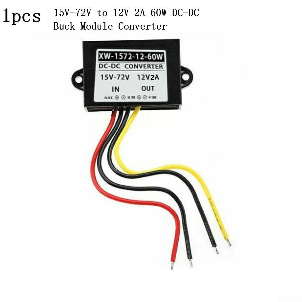 

Протиударний комутатор DC 15V-72V 18V 24V 36V 48V 60V до 12V 2A Абсолютно новий