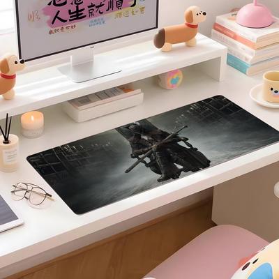 Game B-bloodborne Mouse Pad Multiple Sizes Large Square Computer Office Game Table Mats Rubber Anti-slip Mousepads