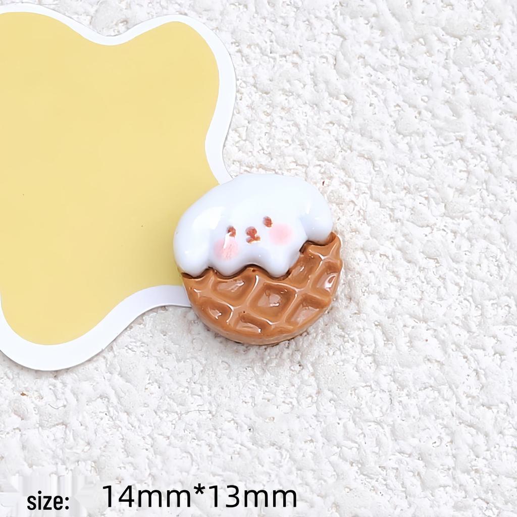 Mini Animal DIY Charms Set: Hair Clips, Cream Glue, Crocs Charms, Resin Accessories
