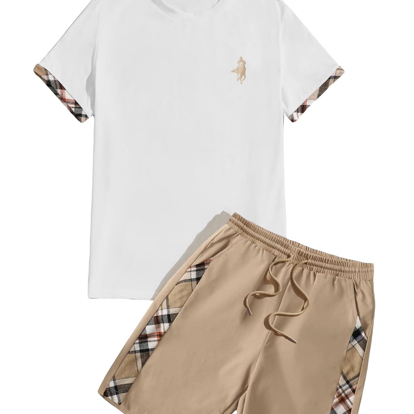 

Роскошная мужская летняя спортивная одежда, футболка и шорты, комплект из 2 предметов в стиле ретро, ​​комплект модной одежды, уличная одежда с рисунком медведя, стиль 3D-печати S