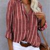 Camicie Oversize da Donna Moda Casual Larghe a Righe Camicie Donna Autunno Bluse Morbide Vintage Eleganti Giovani Femminili