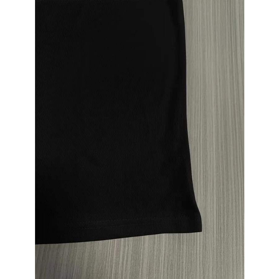 Men'S Casual Crew Neck T-Shirt with Fishing Heartbeat Graphic, 100% Polyester Knit Fabric with Slight Stretch, Regular Fit Short Sleeve Tee