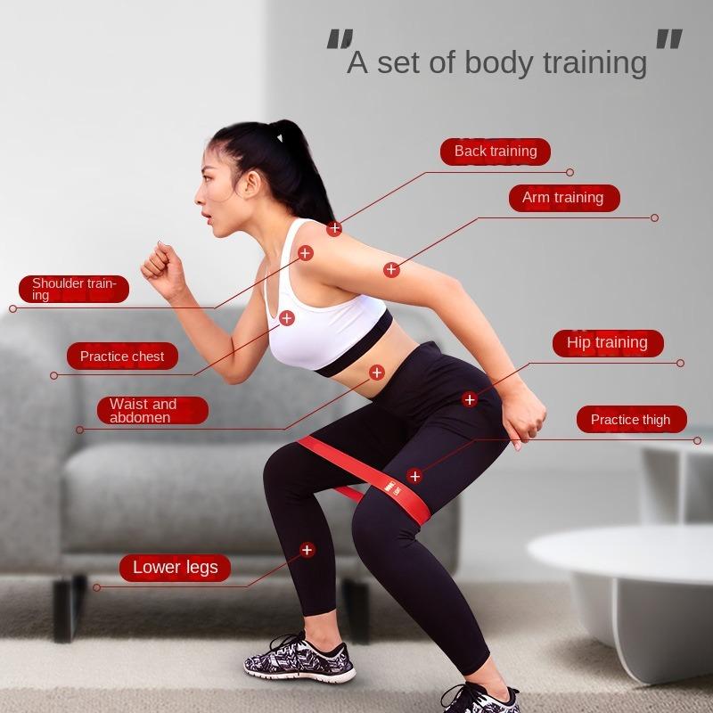 Lightweight Fitness Workout Equipment Rubber Resistance Bands Yoga Gym Elastic Gum Strength Pilates Crossfit Women Weight Athletic