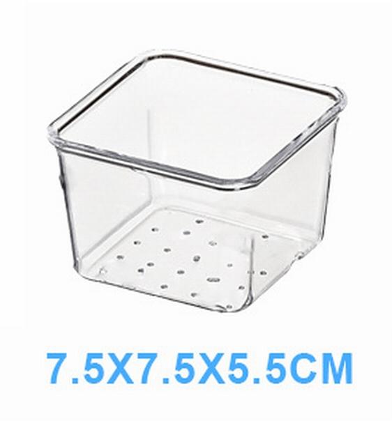 Transparente Aufbewahrungsbox Multifunktions-Schubladenorganizer Trennwand Kommode Kleinkram Badezimmer Klassifizierung Kunststoff Aufbewahrungskoffer