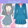 Sweet And Fresh Anime Cosplay Outfit High-quality Fabric Perfect For Halloween