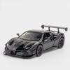 New 1:32 F488 Sport Car Model Toys Alloy Diecasts Metal Pull Back Sound Light High Simulation Vehicle For Collection Children Gifts