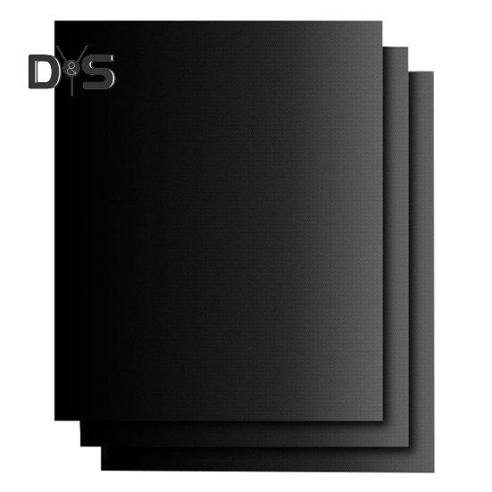 3ks grilovací podložka Nepřilnavé opakovaně použitelné grilovací podložky na grilování Snadno se čistí Skládací podložka na grilování 40 x 33 cm pro venkovní piknik