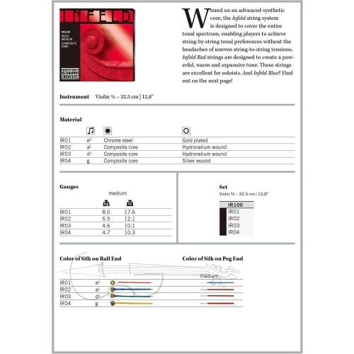 Infeld Red rose string (A string)