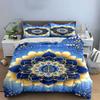Mandala with Floral Elements. Bedding Sets Duvet Cover Sets Duvet Covers Pillowcases(1 * Duvet Cover 2 * Pillowcases, Without Duvet Insert)