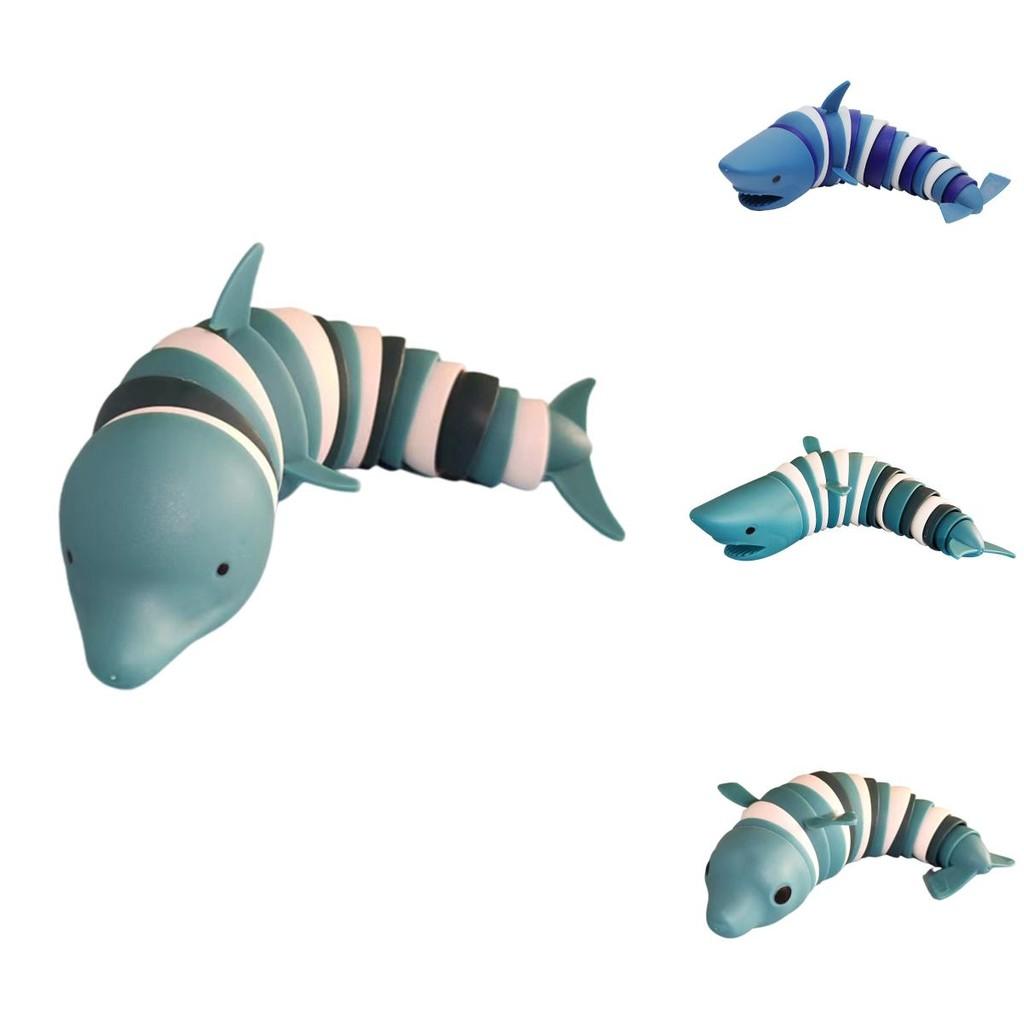 3d Marine Shark And Dolphin Stretch Sensory Stress Toy For Anxiety Relief
