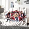 Haaland Blanket Warmthful Decor Suitable for Picnics Office Chair Livingroom for All Occasions Stylish Decor Birthday Christmas Gift Blanket