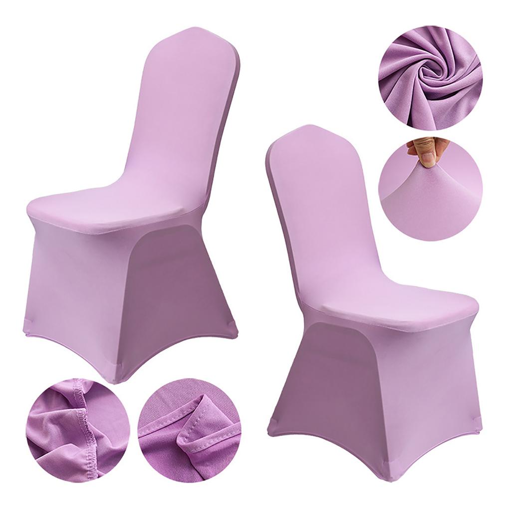 High-end Dining Chair Cover Wedding Party Decoration All-inclusive One-piece Spandex  Chair Cover Elastic Chair Cover
