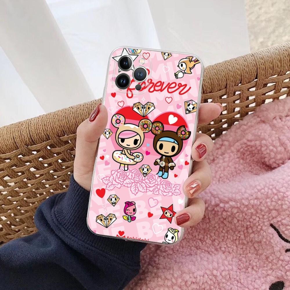 Japan Tokidokis Phone Case For iPhone 15 14 11 12 13 Mini Pro XS Max Cover 6 7 8 Plus X XR SE 2020 Funda Shell