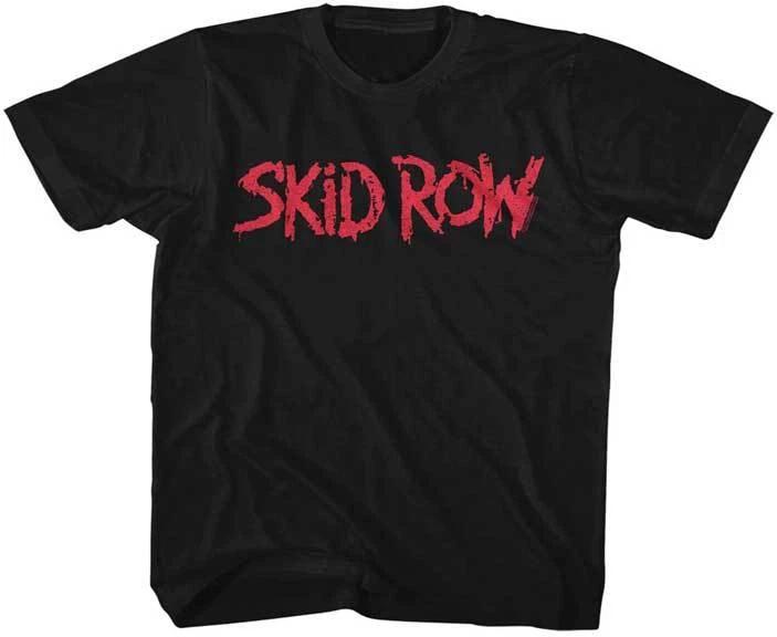 Skid Row Red Band Logo Youth T Shirt 2T-YXL Heavy Metal Music 3XL