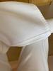 White High-Waist Plus Size Straight-Leg Jeans for Women - Spring Loose Fit Wide-Leg Pants