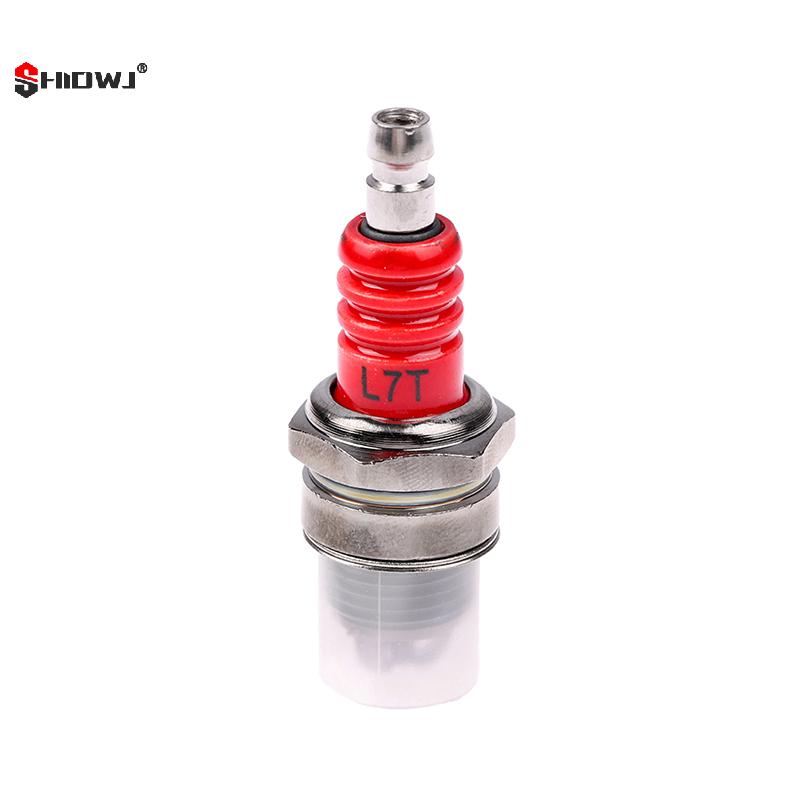 Three-sided Pole Spark Plug L7TJC For Gaso-line Chainsaw And Brush Cutter Garden Machinery Lawn Mower Parts Accessories