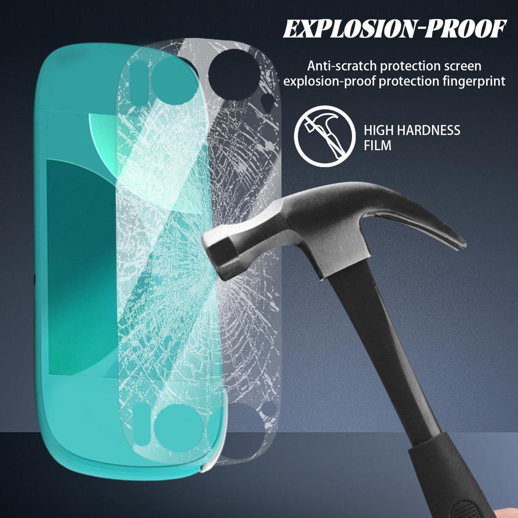 Tempered Glass Screen Protectors for Retroid Pocket 5/Pocket G2 Game Console HD Clear Anti-scratch Shatterproof Protective Film