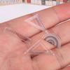 6/3Set Mini Ruler Triangle Rulers Dollhouse Simulation Miniature Creative School Model Dollhouse Accessories Home Decor