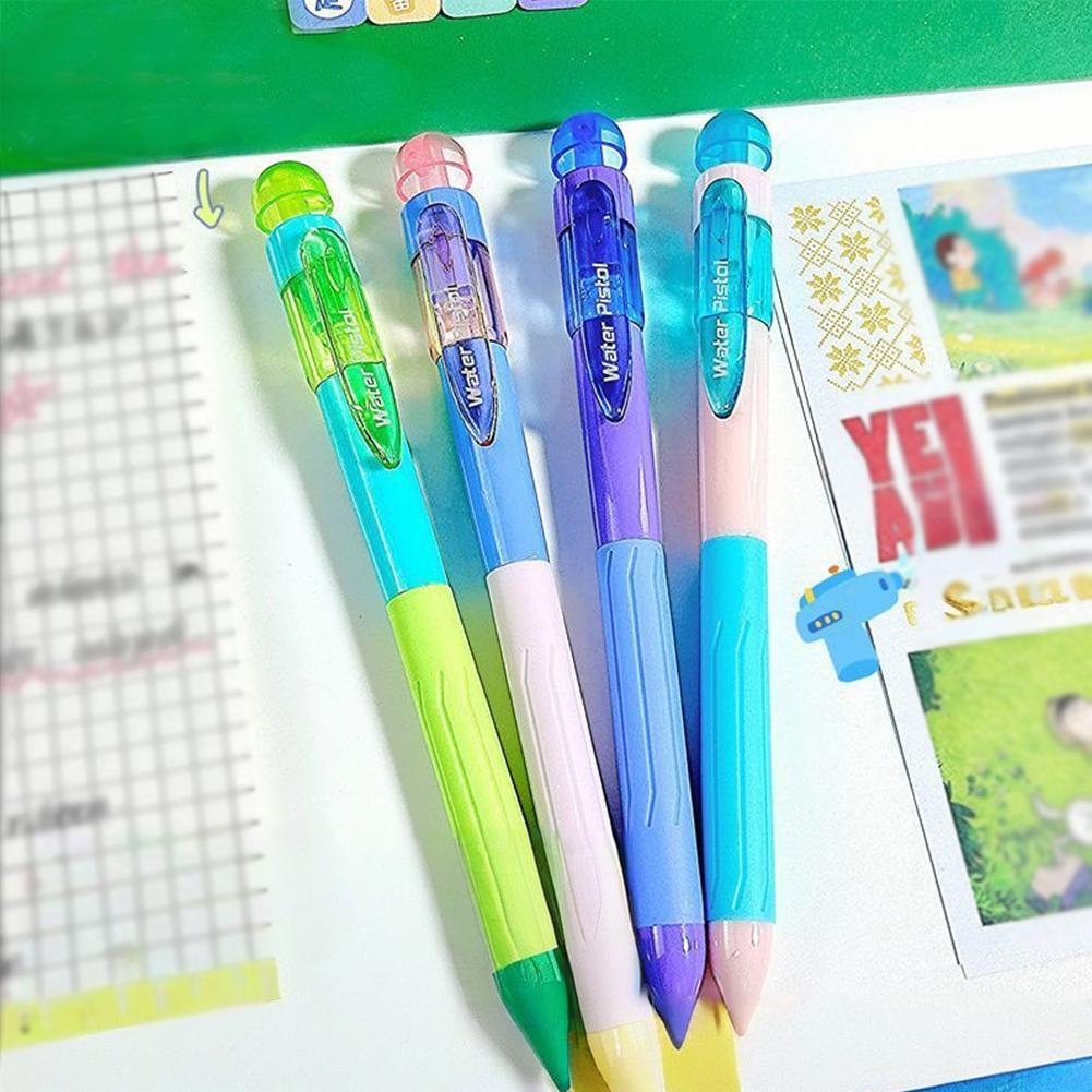 New Twist Neutral Pen Rotating Water Spray Pen High Decompression Value Tricky Quick-drying Pen P2P2